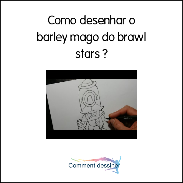 Como desenhar o barley mago do brawl stars